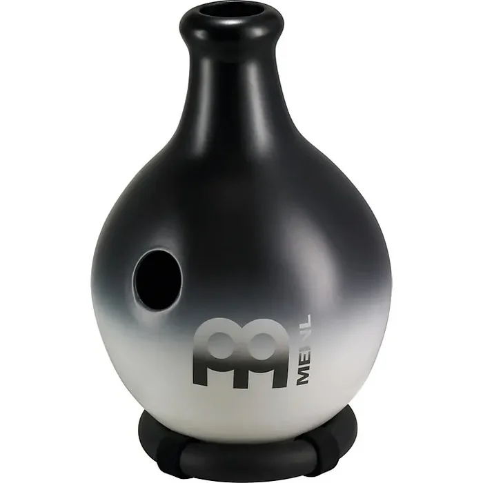 MEINL Fiberglass Liquid Ibo Drum Black/White Guitar Center