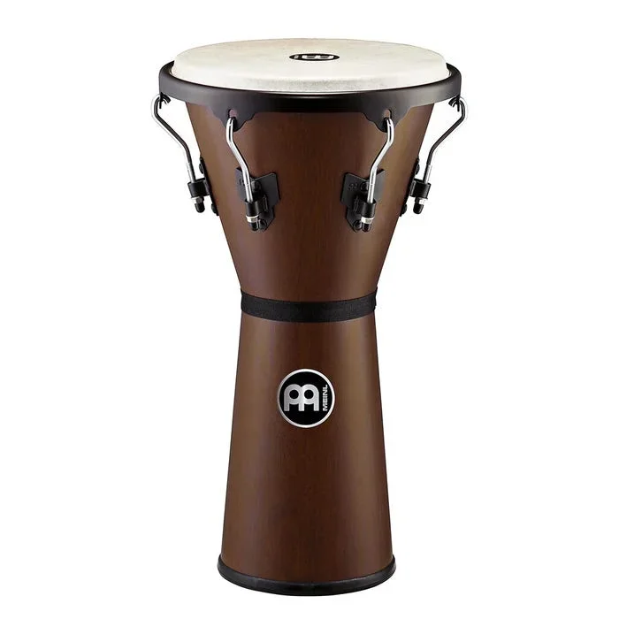 Meinl Headliner HDJ500VWB-M 12.5″ Key-tuned Djembe, Vintage Wine Barrel