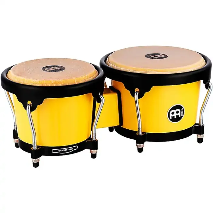 MEINL Headliner Series Bongos Illuminating Yellow Guitar Center