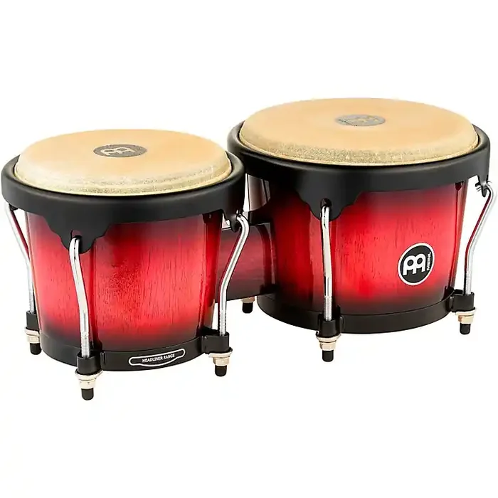 MEINL Headliner Series Wood Bongos Wine Red Burst Guitar Center