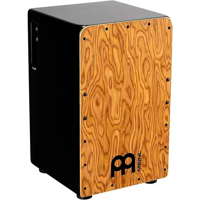 MEINL Woodcraft Series Professional Pickup Cajon with Makah Burl Frontplate Guitar Center