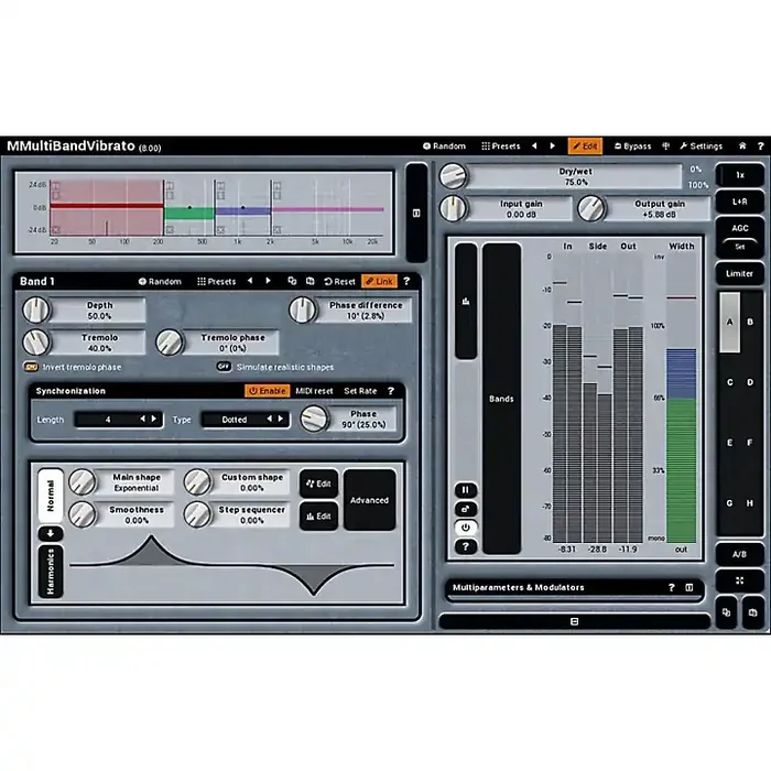 MeldaProduction MMultiBandVibrato Software Download Guitar Center