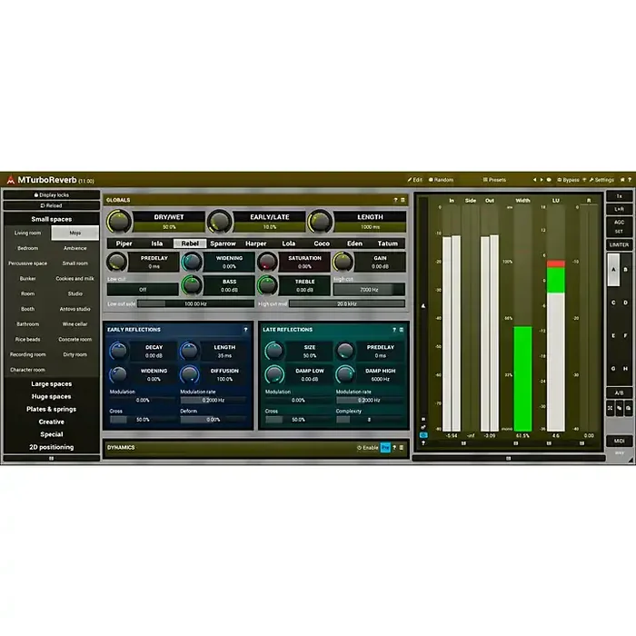 MeldaProduction MTurboReverb Software Download Guitar Center