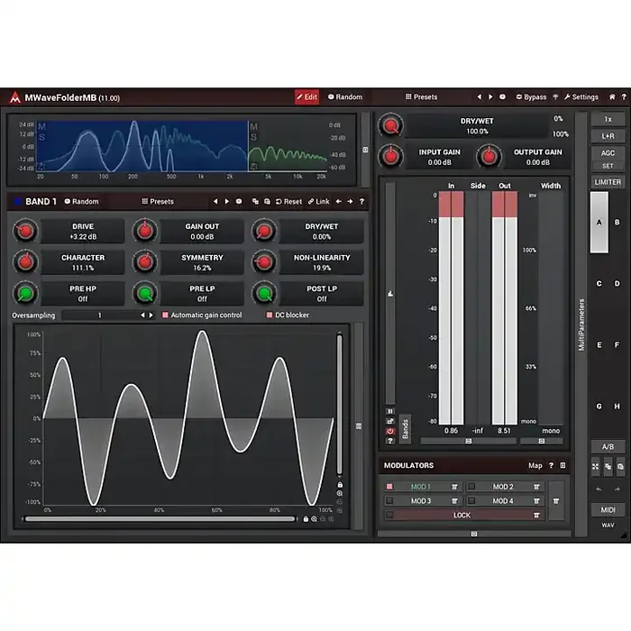 MeldaProduction MWaveFolderMB Distortion Module Software Download Guitar Center