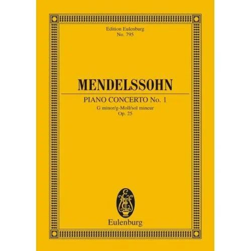 Mendelssohn Bartholdy, Felix – Concerto No. 1 G minor op. 25