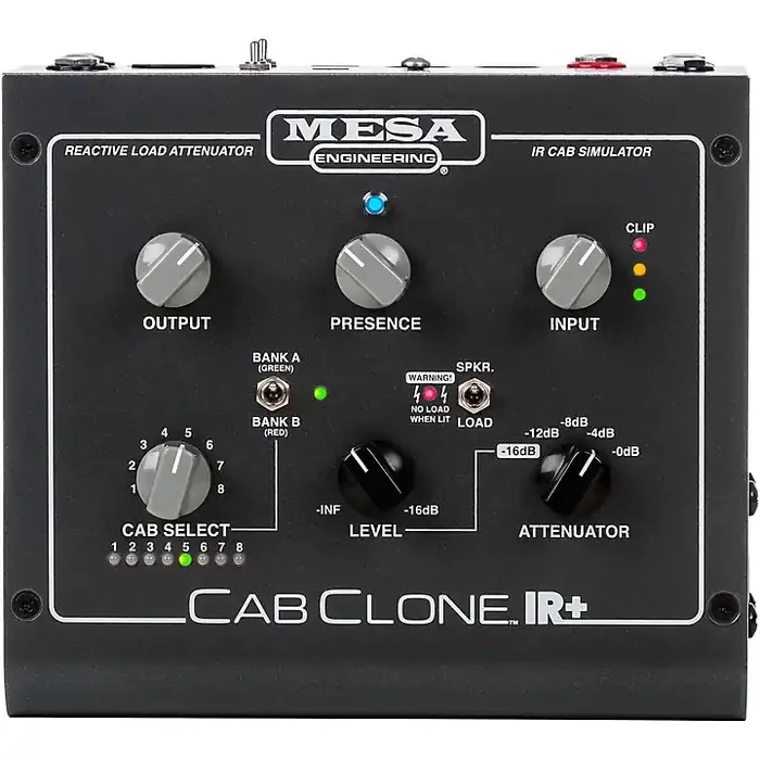 MESA/Boogie CabClone IR+ Cab Simulator & Attenuator Black 16 Ohm Guitar Center