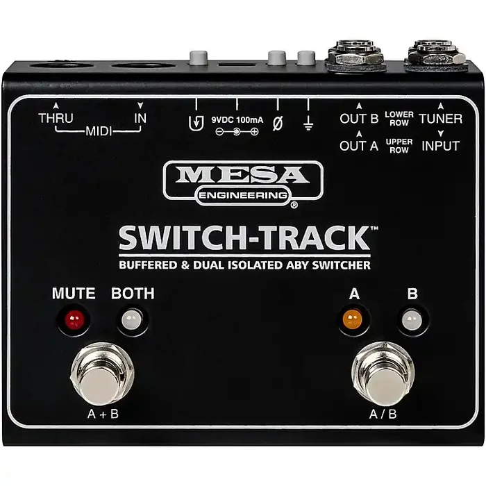 MESA/Boogie Switch-Track Buffered & Dual Isolated ABY Switcher Guitar Center