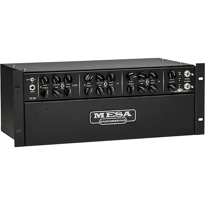 MESA/Boogie Triple Crown TC-50 Rackmount Guitar Tube Head Black Guitar Center