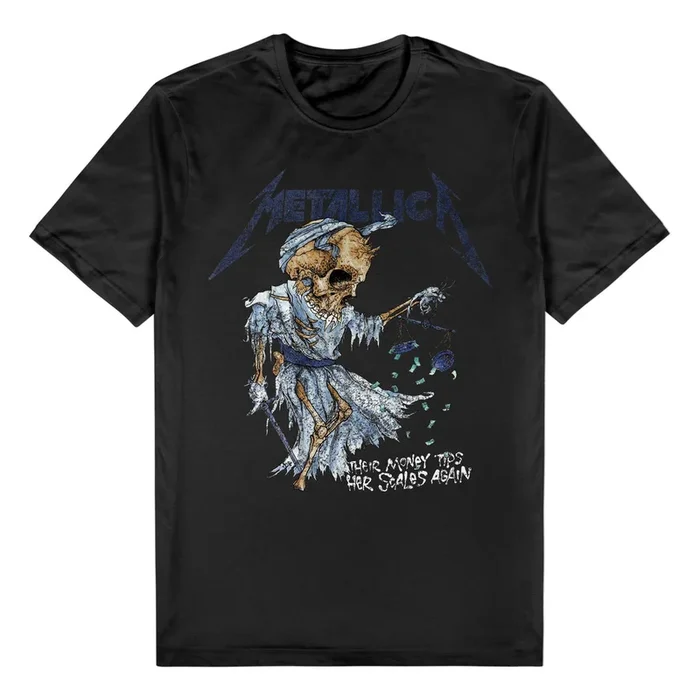Metallica – Their Money Tips Her Scales Again T-Shirt (XL)