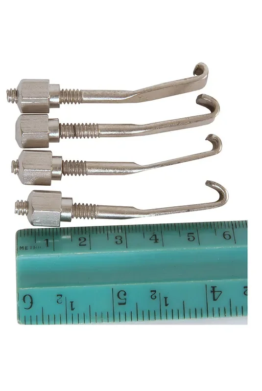 Mid-East Clamps for Outside Tunable Metal Doumbek Long 4-Pack