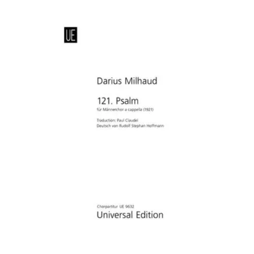 Milhaud, Darius – Psaume 121