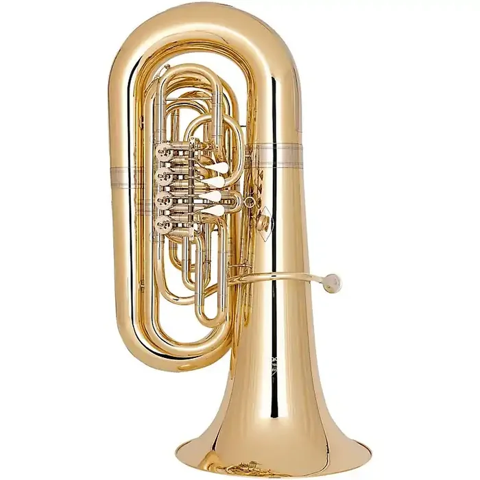 Miraphone Hagen 496 Series 4-Valve 5/4 BBb Tuba Yellow Brass Lacquer Guitar Center