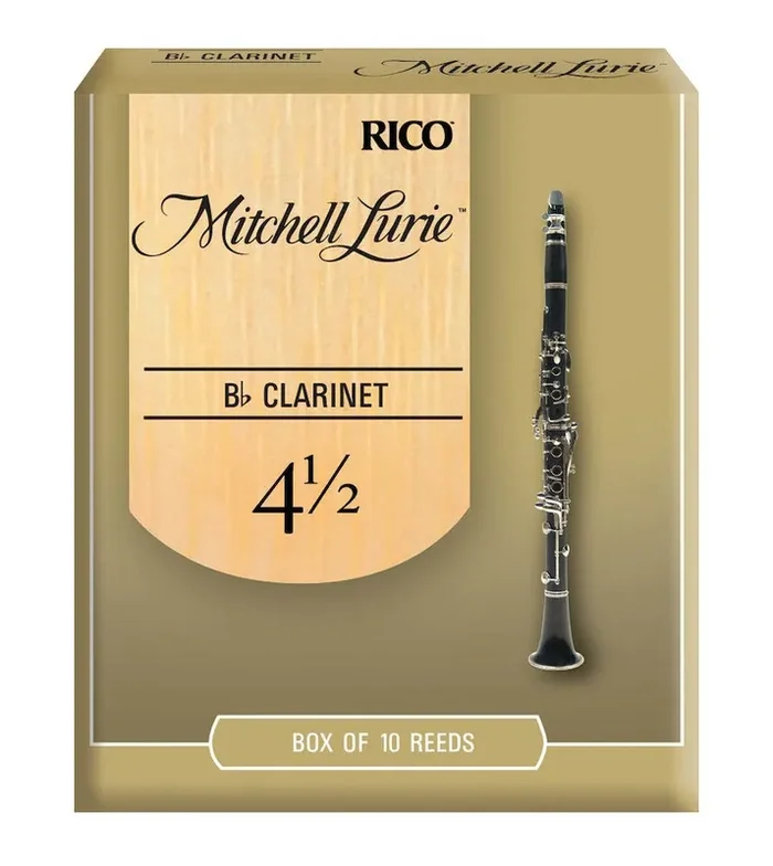 Mitchell Lurie Bb Clarinet Reeds, Strength 4.5, 10 Pack