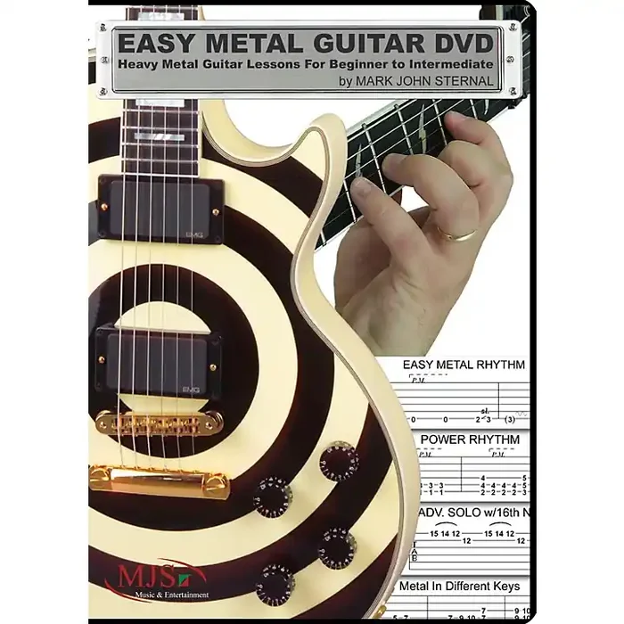 MJS Music Publications Easy Metal Guitar (DVD) Guitar Center