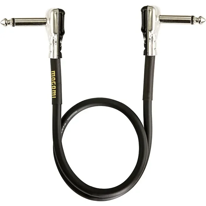 Mogami Gold Instrument Pancake Patch Cable 18 in. Guitar Center