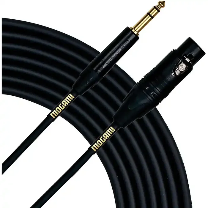 Mogami Gold Studio 1/4″ TRS-Female XLR Cable 3 ft. Guitar Center
