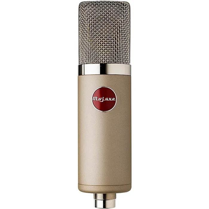 Mojave Audio MA-300SN Large-Diaphragm Multi-Pattern Tube Condenser Microphone – Satin Nickel
