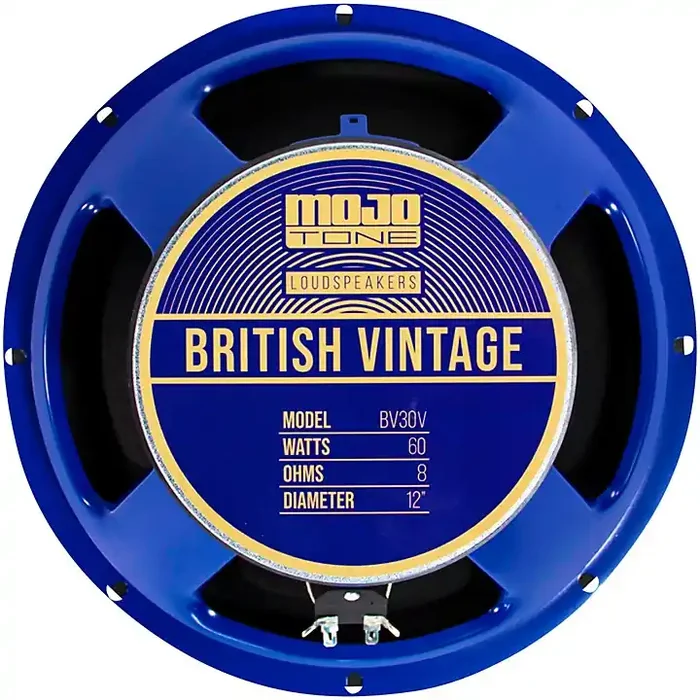 Mojotone BV-30V 60W 12″ British Vintage Series Guitar Speaker 8 OHM Guitar Center