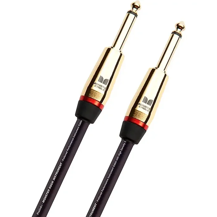 Monster Cable Prolink Rock Pro Audio Instrument Cable 21 ft. Black Guitar Center