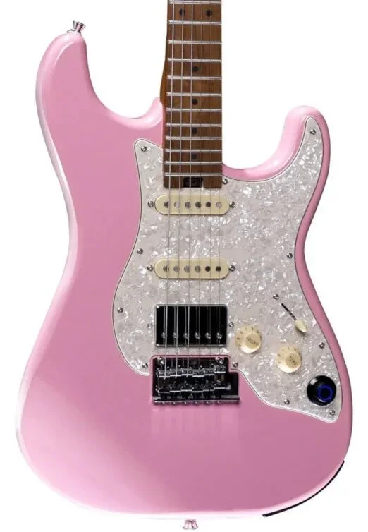 Mooer GTRS S801 Standard 801 Intelligent Guitar in Shell Pink