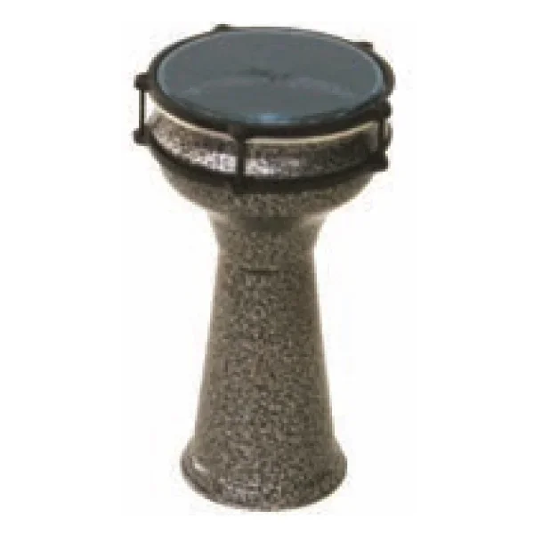 MP MP978B Darbuka 7 3/4 Inch Tunable Aluminium Black