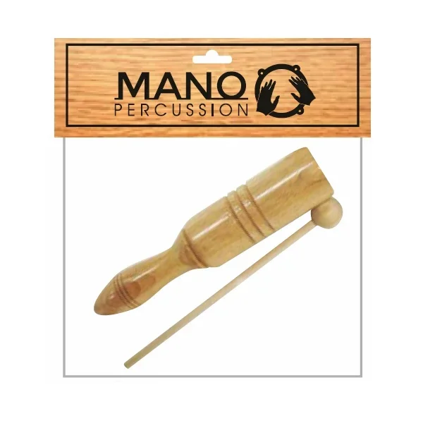 MP Single Hand Held Wooden Tone Block