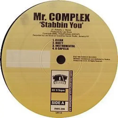 Mr. Complex Stabbin‘ You Gitcha Gitcha – 12-INCH SINGLE