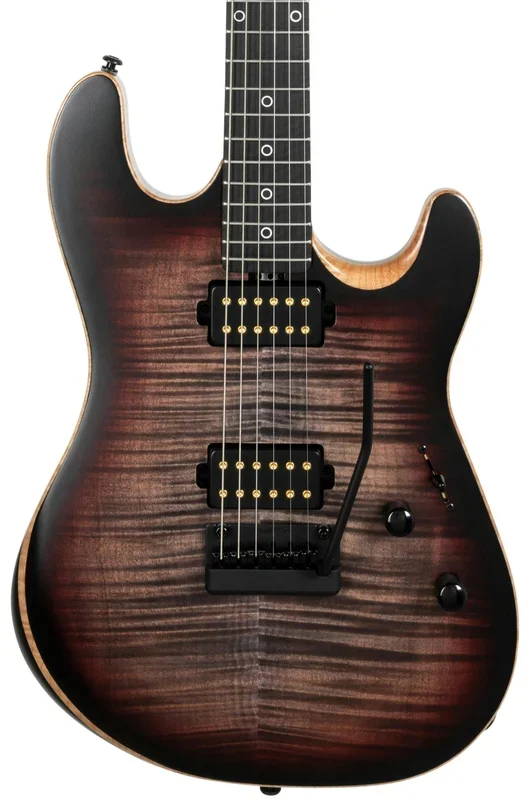 Music Man Rabea Massaad Sabre Guitar in Vileblood Burst