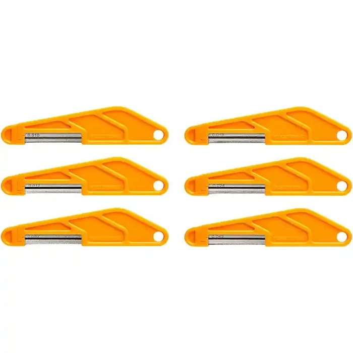 Music Nomad 6-peice Electric Guitar Diamond Coated Nut File Set – Super Light Strings Guitar Center