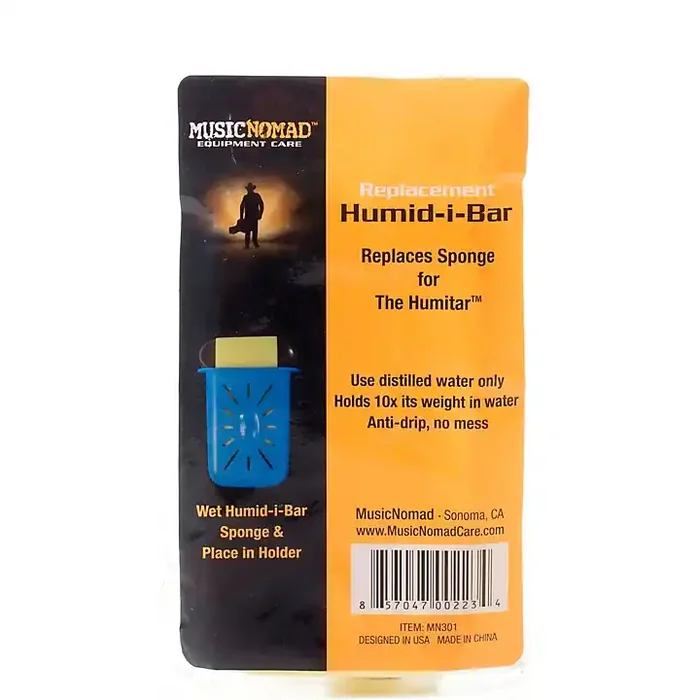 Music Nomad Humid-i-Bar Replacement Sponge for the Humitar Humidifier Guitar Center