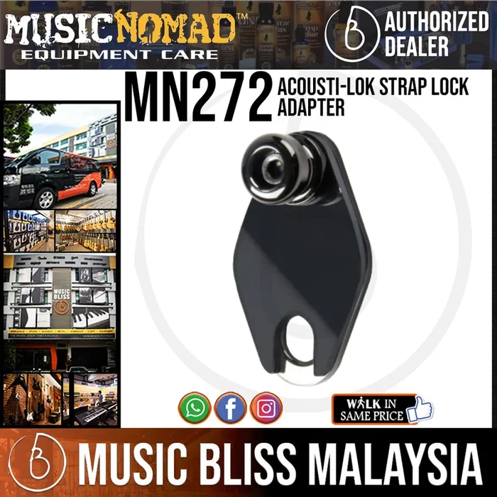 Music Nomad MN272 Acousti-Lok Strap Lock Adapter for Taylor Guitars |