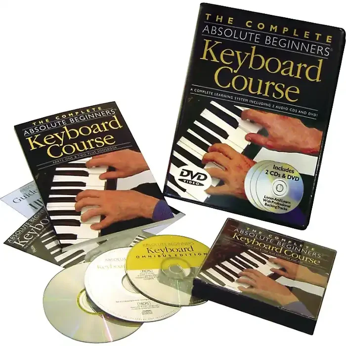Music Sales Complete Absolute Beginners Keyboard Couse (Book/CD/DVD) Guitar Center