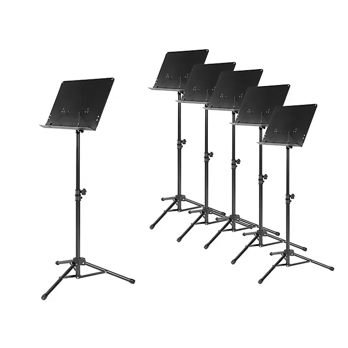 Musician‘s Gear MST50 Tripod Orchestral Music Stand 6-Pack Guitar Center