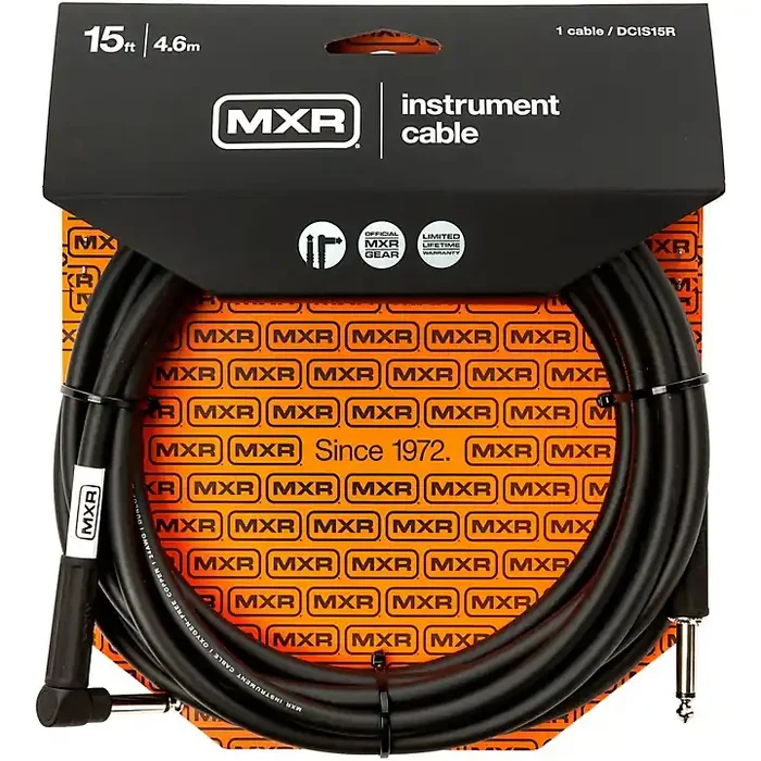 MXR Instrument Cable 15 ft. Black Guitar Center