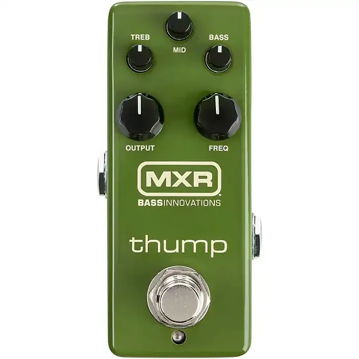 MXR M281 Thump Bass Preamp Pedal Green Guitar Center