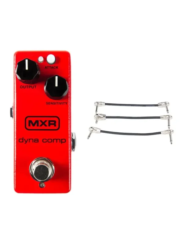 MXR M291 Dyna Comp Mini + Gator Patch Cable 3 Pack