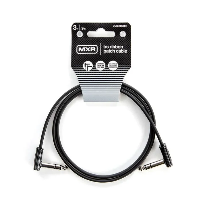 MXR Ribbon TRS – TRS Patch Cable – 3ft (DCISTR3RR)