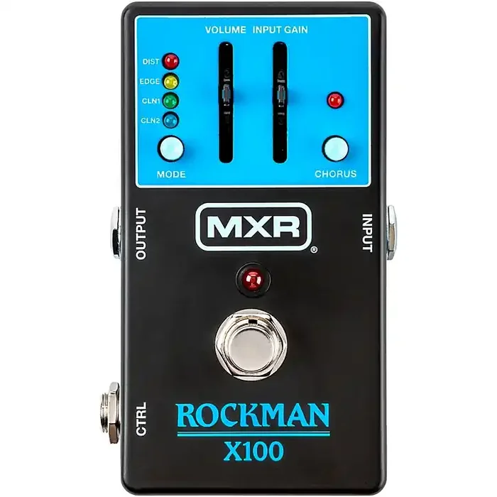 MXR Rockman X100 Analog Tone Processor Effects Pedal – Blue