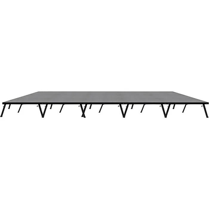MyStage Portable Stage 20 Stage Decks – 16‘ x 20‘ Black Guitar Center