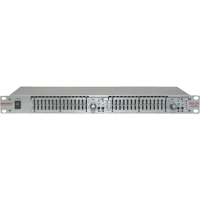 Nady GEQ-215 2-Channel 15-Band Graphic Equalizer Guitar Center