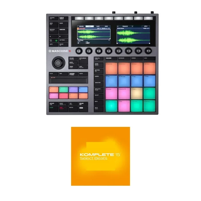 Native Instruments Maschine+ With Komplete Select 15 Beats – Andertons Music Co