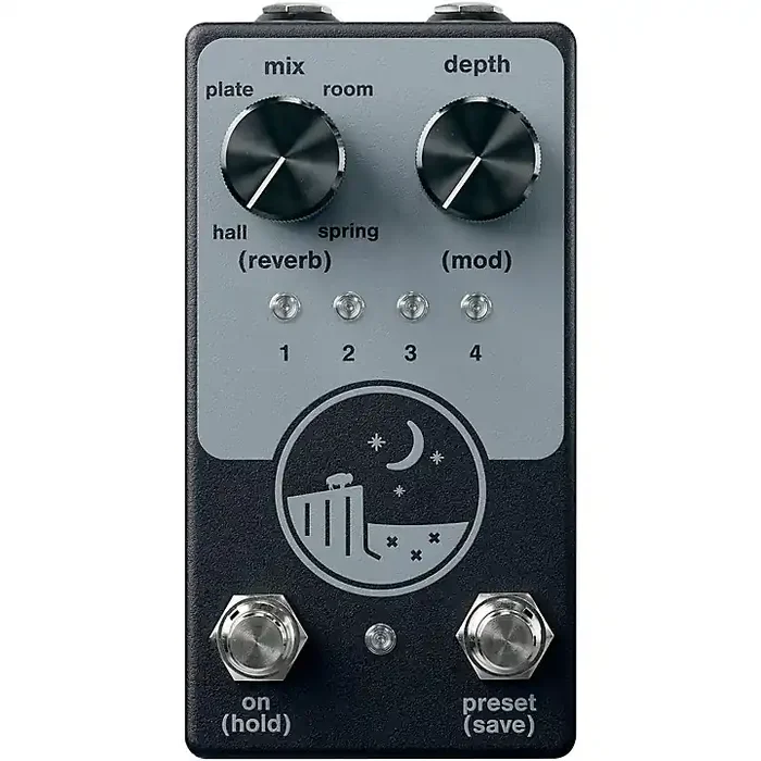 NativeAudio Ghost Ridge Multi-Reverb Effects Pedal Black and Grey Guitar Center