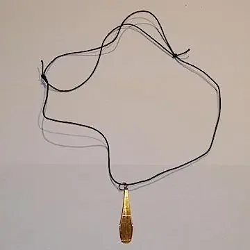 Necklace Brass Danmoi Jaw Harp