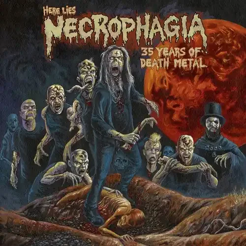 Necrophagia Here Lies Necrophagia; 35 Years Of Death Metal – COMPACT DISCS
