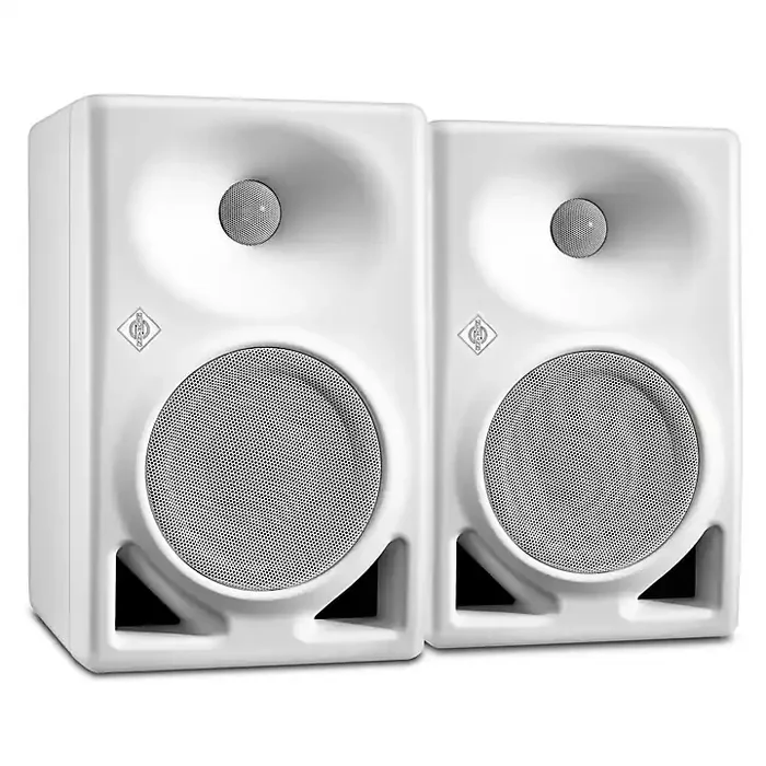 Neumann KH 120 II AES67 Two-Way, DSP-Powered Nearfield Monitor With AES67 (Pair), White Guitar Center