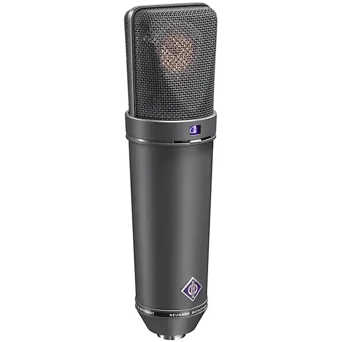 Neumann U 87 Ai Large-Diaphragm Condenser Microphone Matte Black Guitar Center