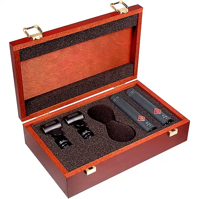 Neumann Wood Box for Two KM 180 or KM 80 Microphones Guitar Center