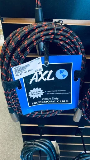 New AXL 20″ mic cable