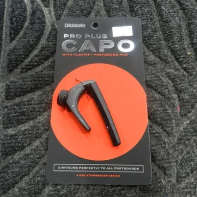 New D’Addario Pro Plus Capo Black