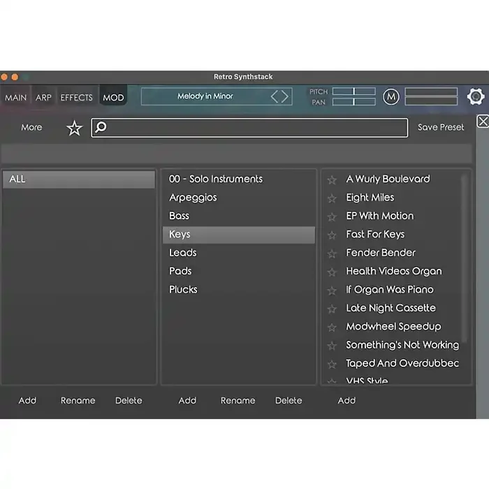 Nightfox Audio Retro Synthstack Guitar Center